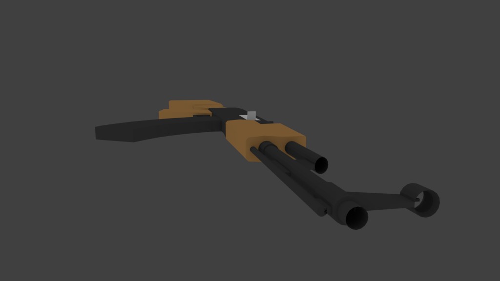 AK-47 (low poly) preview image 3